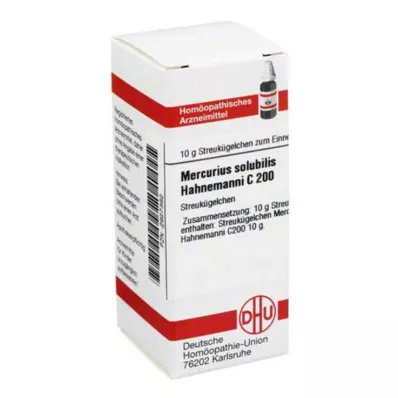 MERCURIUS SOLUBILIS Hahnemanni C 200 kapslit, 10 g