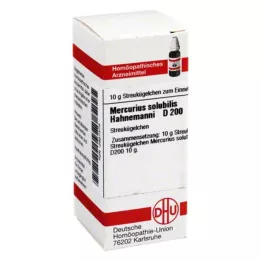 MERCURIUS SOLUBILIS Hahnemanni D 200 kapslit, 10 g
