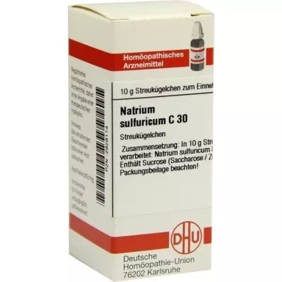 NATRIUM SULFURICUM C 30 graanulid, 10 g