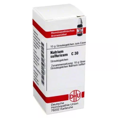 NATRIUM SULFURICUM C 30 graanulid, 10 g NATRIUM SULFURICUM C 30 graanulid, 10 g