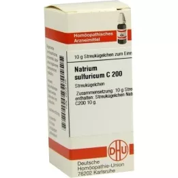 NATRIUM SULFURICUM C 200 graanulid, 10 g