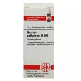 NATRIUM SULFURICUM C 200 graanulid, 10 g