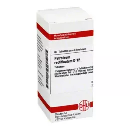 PETROLEUM RECTIFICATUM D 12 tabletti, 80 tk