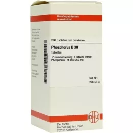 PHOSPHORUS D 30 tabletti, 200 tk