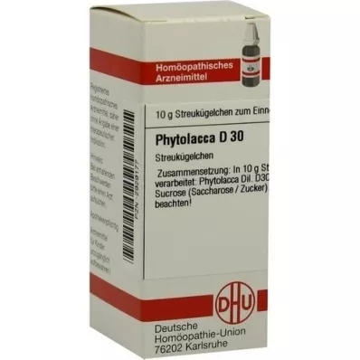 PHYTOLACCA D 30 kapslit, 10 g