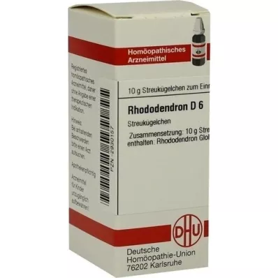 RHODODENDRON D 6 kapslit, 10 g