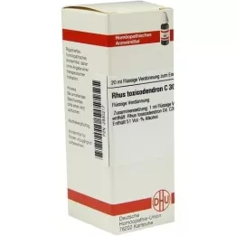 RHUS TOXICODENDRON C 30 lahjendus, 20 ml