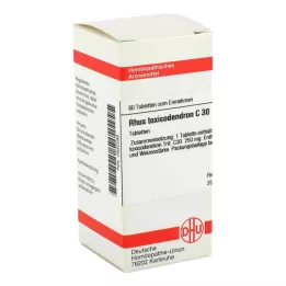 RHUS TOXICODENDRON C 30 tabletti, 80 tk