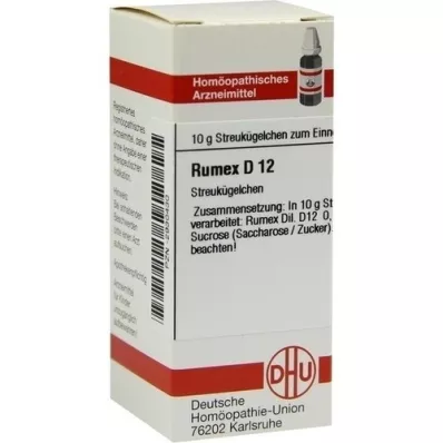 RUMEX D 12 kapslit, 10 g