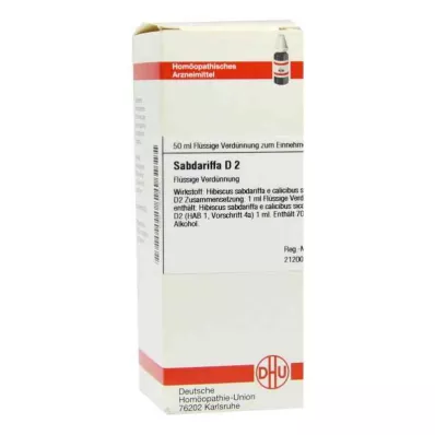 SABDARIFFA D 2 Lahjendus, 50 ml