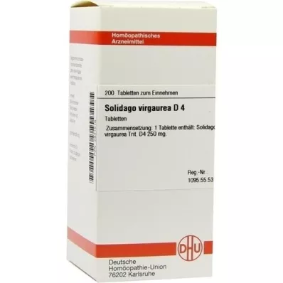 SOLIDAGO VIRGAUREA D 4 tabletti, 200 tk