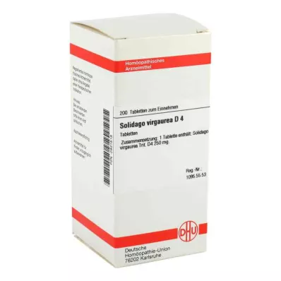SOLIDAGO VIRGAUREA D 4 tabletti, 200 tk