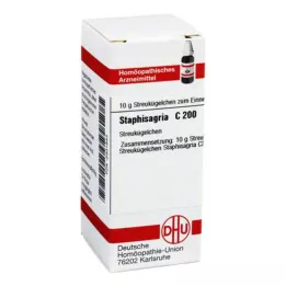 STAPHISAGRIA C 200 graanulid, 10 g