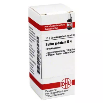 SULFUR JODATUM D 4 kapslit, 10 g