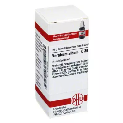 VERATRUM ALBUM C 30 graanulid, 10 g VERATRUM ALBUM C 30 graanulid, 10 g