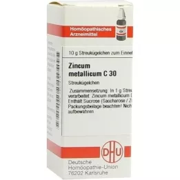 ZINCUM METALLICUM C 30 graanulid, 10 g