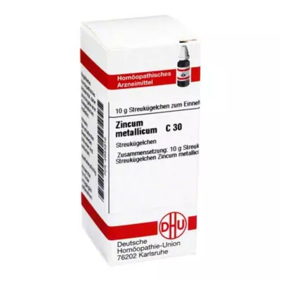ZINCUM METALLICUM C 30 graanulid, 10 g ZINCUM METALLICUM C 30 graanulid, 10 g