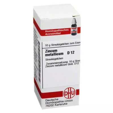 ZINCUM METALLICUM D 12 kapslit, 10 g