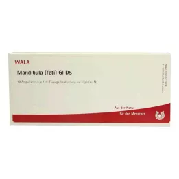 MANDIBULA feti GL D 5 ampulli, 10X1 ml