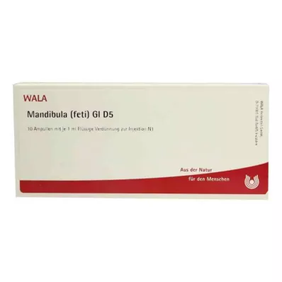 MANDIBULA feti GL D 5 ampulli, 10X1 ml MANDIBULA feti GL D 5 ampulli, 10X1 ml