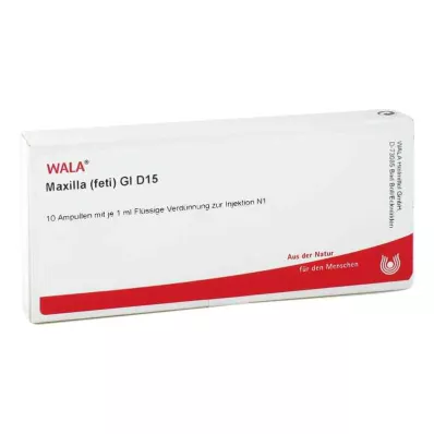 MAXILLA feti GL D 15 ampulli, 10X1 ml MAXILLA feti GL D 15 ampulli, 10X1 ml