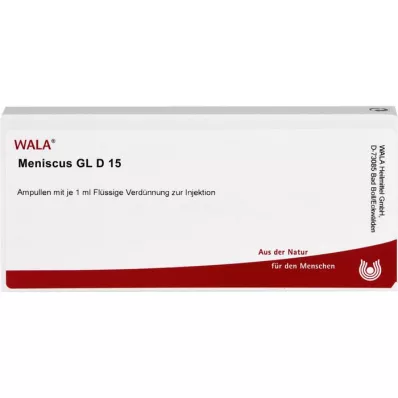 MENISCUS GL D 15 ampullid, 10X1 ml