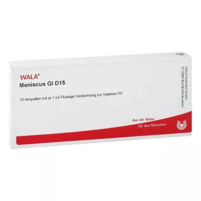 MENISCUS GL D 15 ampullid, 10X1 ml