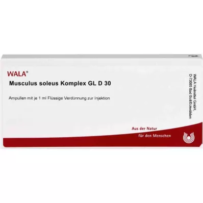 MUSCULUS SOLEUS Kompleks GL D 30 ampulli, 10X1 ml MUSCULUS SOLEUS Kompleks GL D 30 ampulli, 10X1 ml