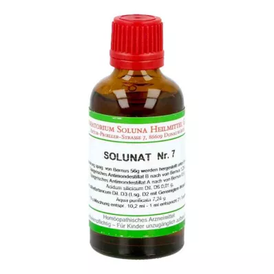 SOLUNAT nr.7 tilgad, 50 ml