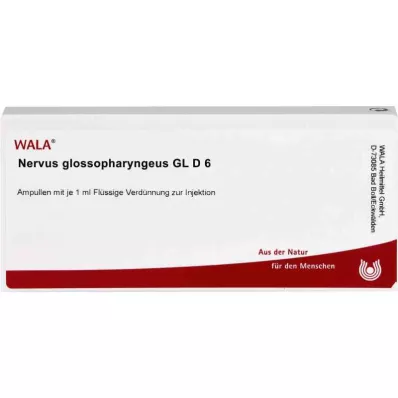 NERVUS GLOSSOPHARYNGEUS GL D 6 ampulli, 10X1 ml NERVUS GLOSSOPHARYNGEUS GL D 6 ampulli, 10X1 ml