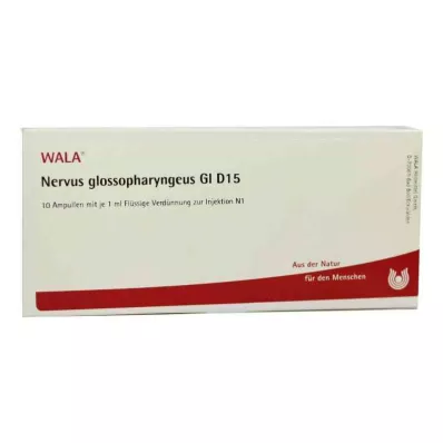NERVUS GLOSSOPHARYNGEUS GL D 15 ampullid, 10X1 ml