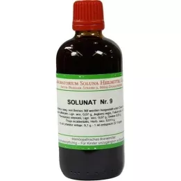 SOLUNAT nr.9 tilgad, 100 ml