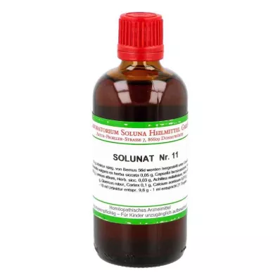 SOLUNAT nr.11 tilgad, 100 ml