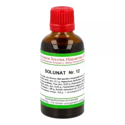SOLUNAT nr.12 tilgad, 50 ml SOLUNAT nr.12 tilgad, 50 ml