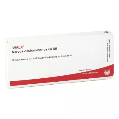NERVUS OCULOMOTORIUS GL D 5 ampulli, 10X1 ml