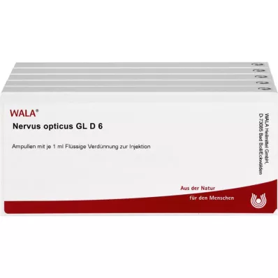 NERVUS OPTICUS GL D 6 ampulli, 50X1 ml