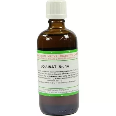 SOLUNAT nr.14 tilgad, 100 ml