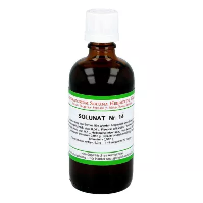 SOLUNAT nr.14 tilgad, 100 ml