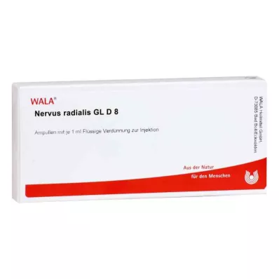 NERVUS RADIALIS GL D 8 ampulli, 10X1 ml NERVUS RADIALIS GL D 8 ampulli, 10X1 ml