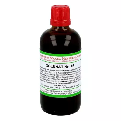 SOLUNAT nr.16 tilgad, 100 ml
