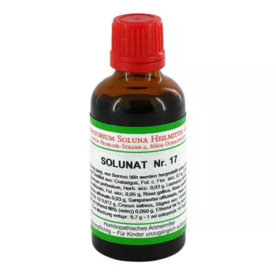 SOLUNAT nr.17 tilgad, 50 ml