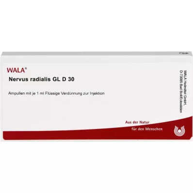 NERVUS RADIALIS GL D 30 ampulli, 10X1 ml