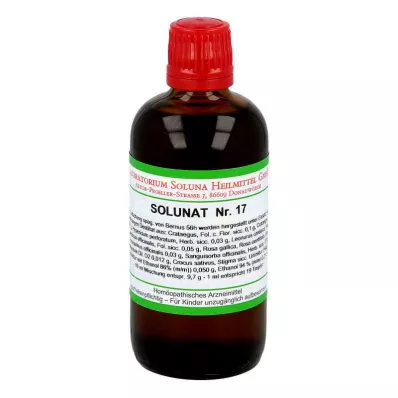 SOLUNAT nr.17 tilgad, 100 ml