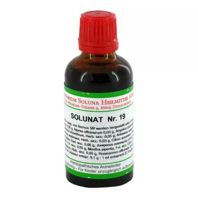 SOLUNAT nr.19 tilgad, 50 ml