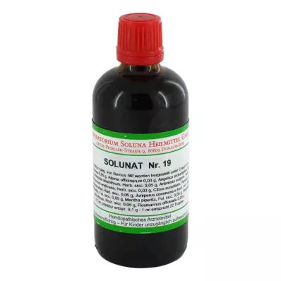 SOLUNAT nr.19 tilgad, 100 ml