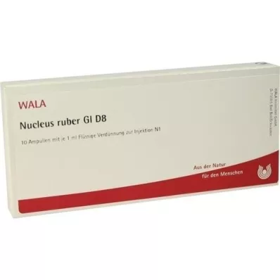 NUCLEUS ruber GL D 8 ampullid, 10X1 ml