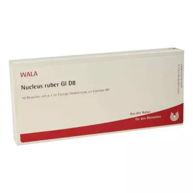 NUCLEUS ruber GL D 8 ampullid, 10X1 ml NUCLEUS ruber GL D 8 ampullid, 10X1 ml