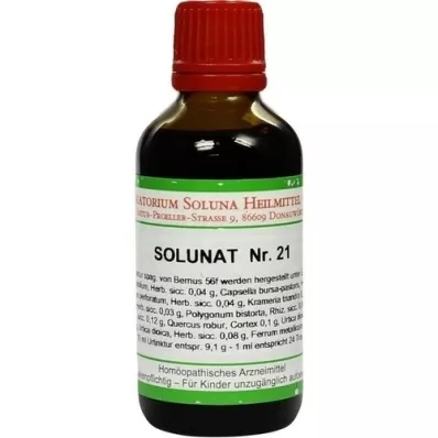 SOLUNAT nr.21 tilgad, 50 ml