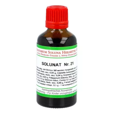 SOLUNAT nr.21 tilgad, 50 ml SOLUNAT nr.21 tilgad, 50 ml