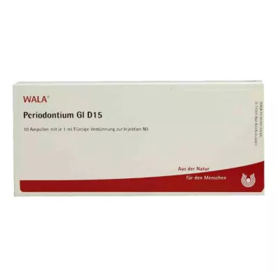 PERIODONTIUM GL D 15 ampullid, 10X1 ml PERIODONTIUM GL D 15 ampullid, 10X1 ml